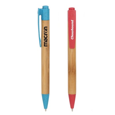 Yosemite Bamboo Ballpoint+Wheat Straw Accent