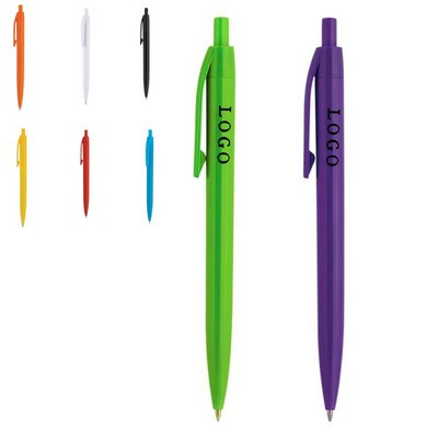 Fashion Plastic Pen With Stylus