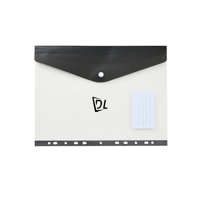 Document Folders with Snap Closure